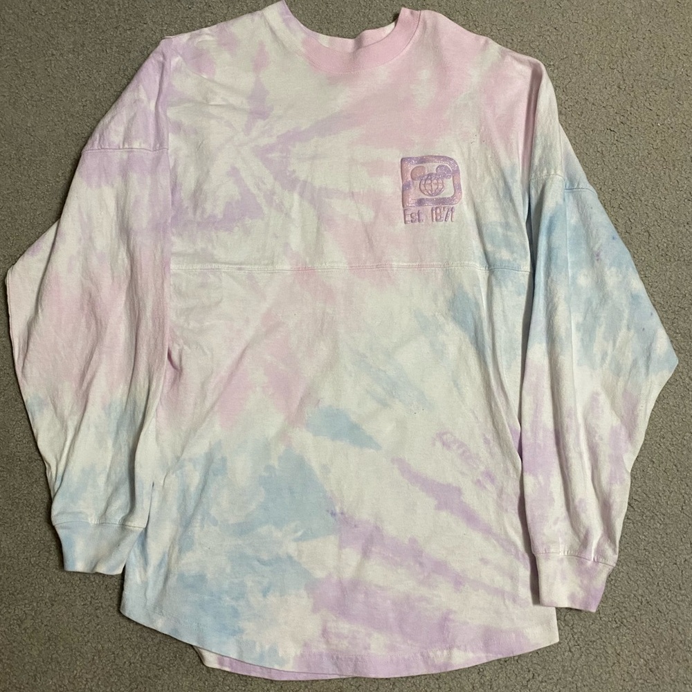 Disney Spirit Jersey XS Pastel Pink, Purple, Blue